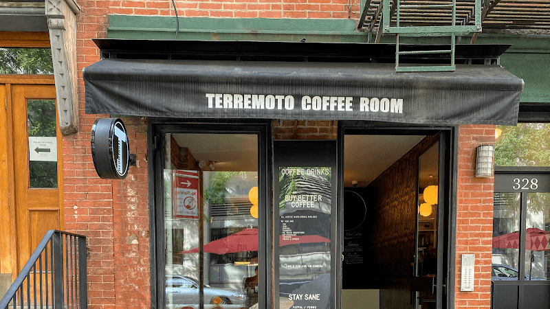 Terremoto Coffee in New York City, specialty coffee cafe