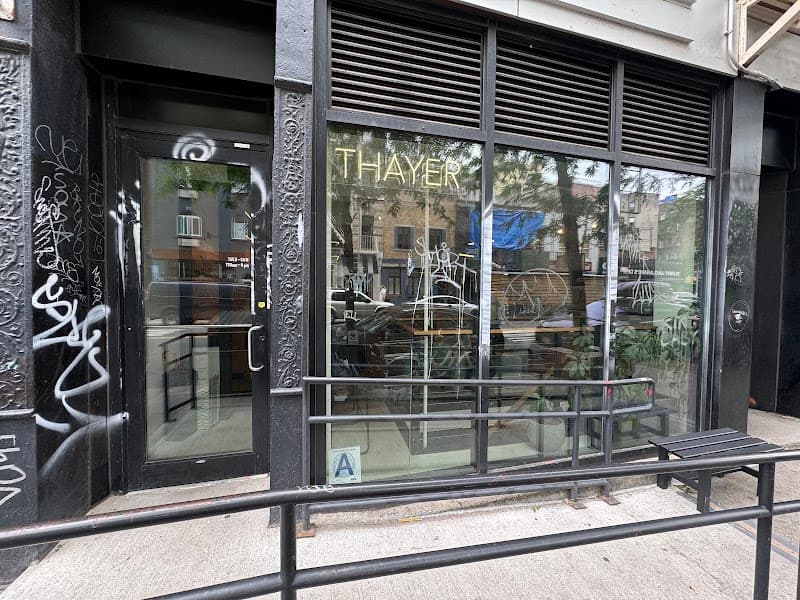 Thayer in New York City, specialty coffee cafe