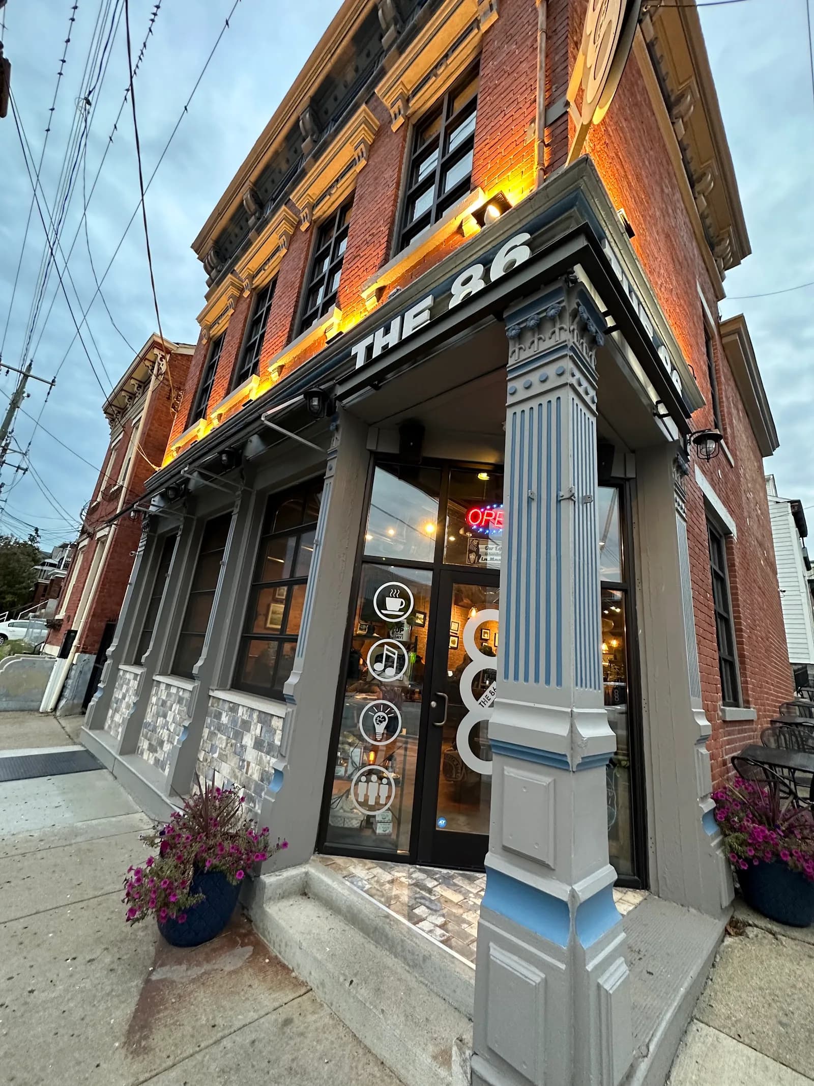 The 86 Coffee Bar in Cincinnati, specialty coffee cafe