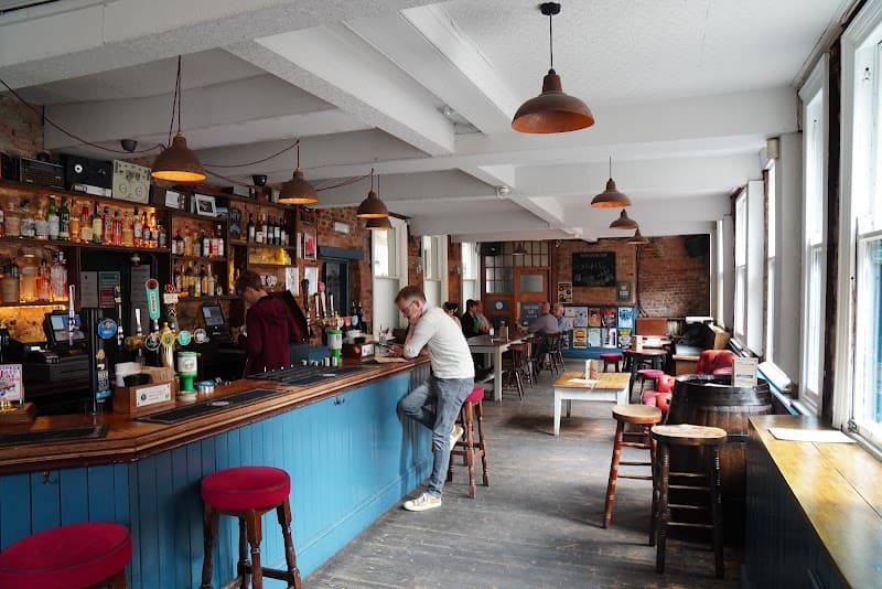 The Angel Microbrewery in Nottingham, specialty coffee cafe