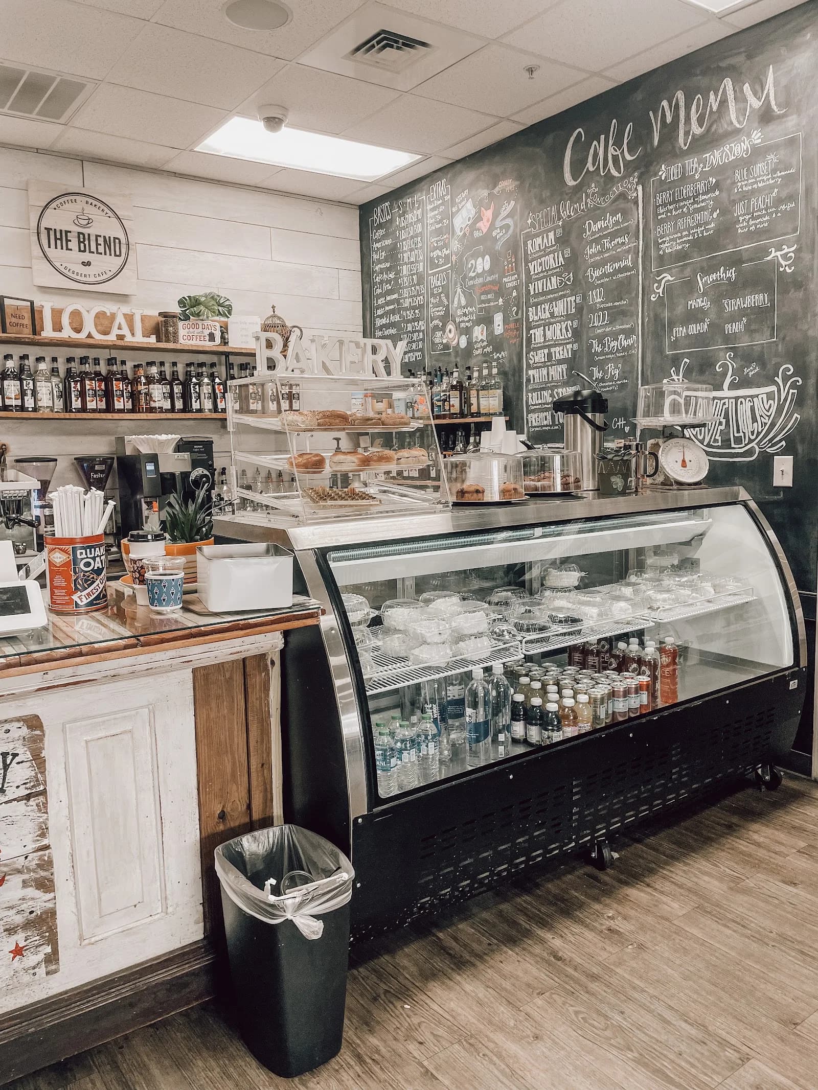 The Blend in Thomasville, specialty coffee cafe