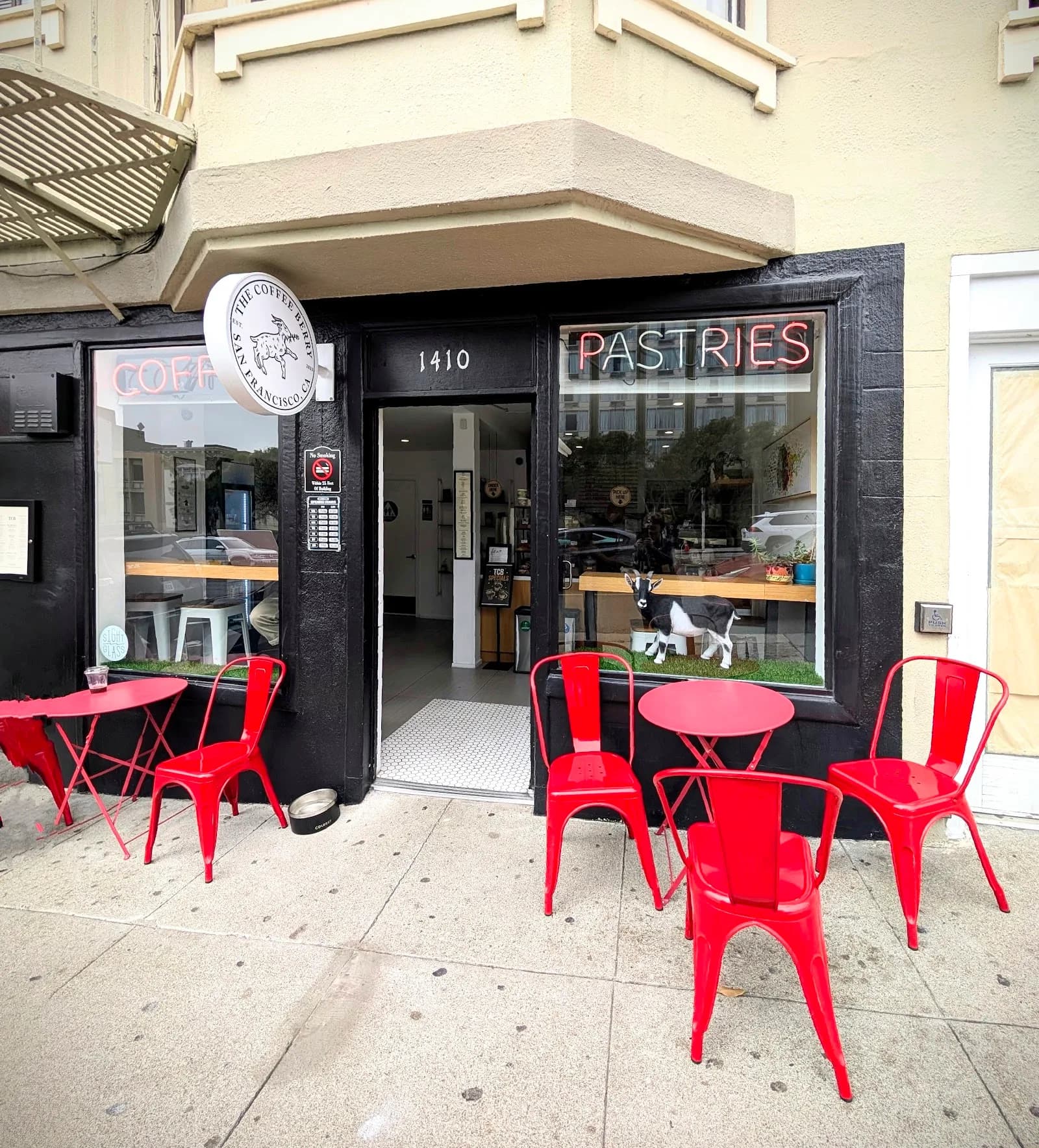 The Coffee Berry SF in San Francisco, specialty coffee cafe