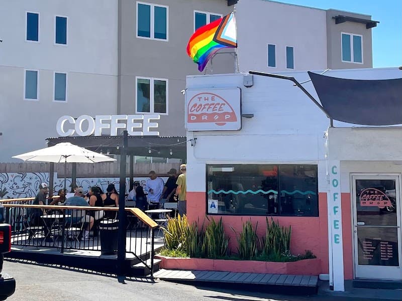 The Coffee Drop in San Diego, specialty coffee cafe