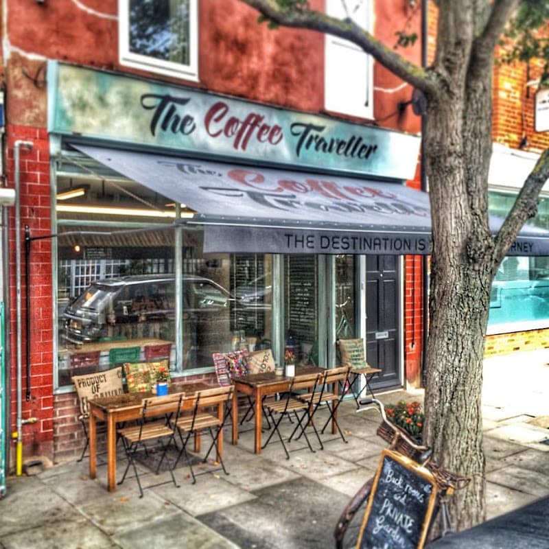 The Coffee Traveller in London, specialty coffee cafe