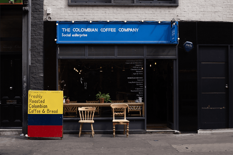 The Colombian Coffee Company | SOHO in London, specialty coffee cafe