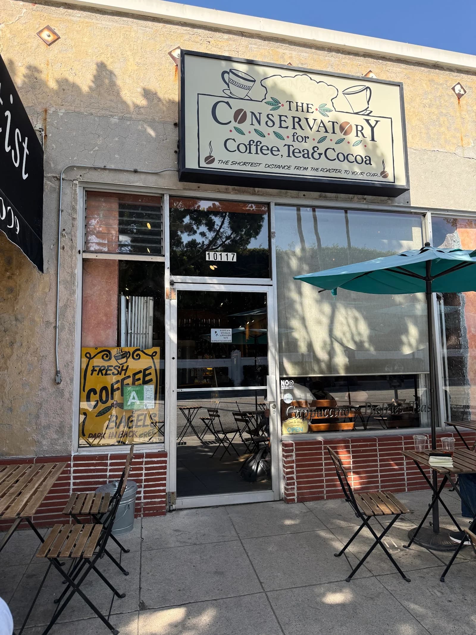 The Conservatory for Coffee, Tea & Cocoa in Culver City, specialty coffee cafe