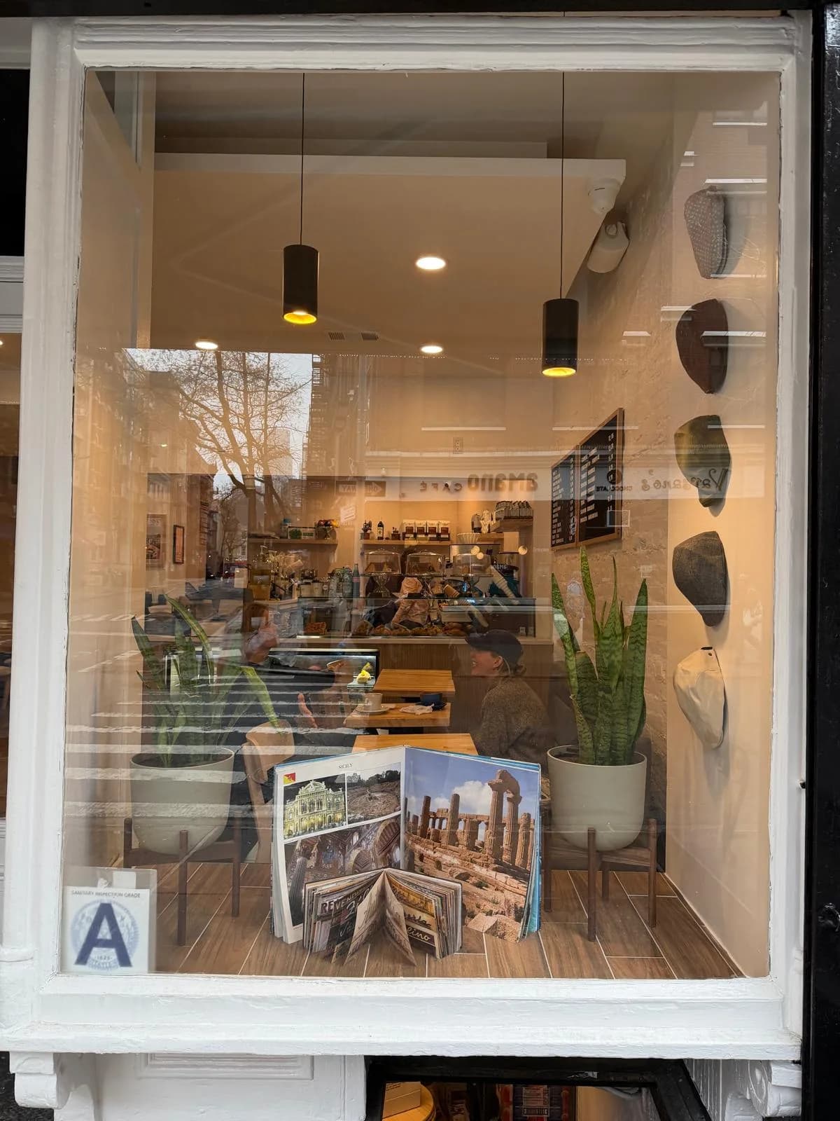 The Coppola Cafe in New York City, specialty coffee cafe