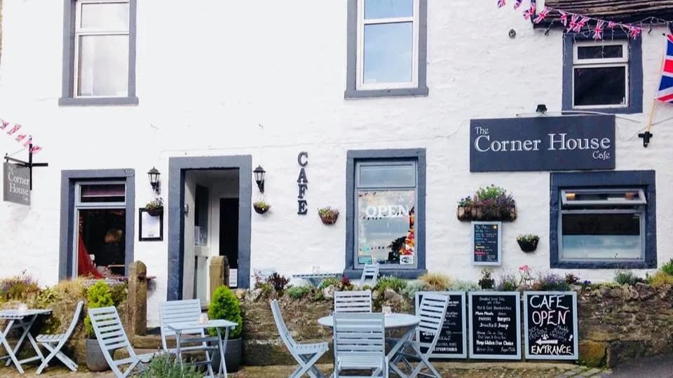 The Corner House Cafe in Grassington, specialty coffee cafe