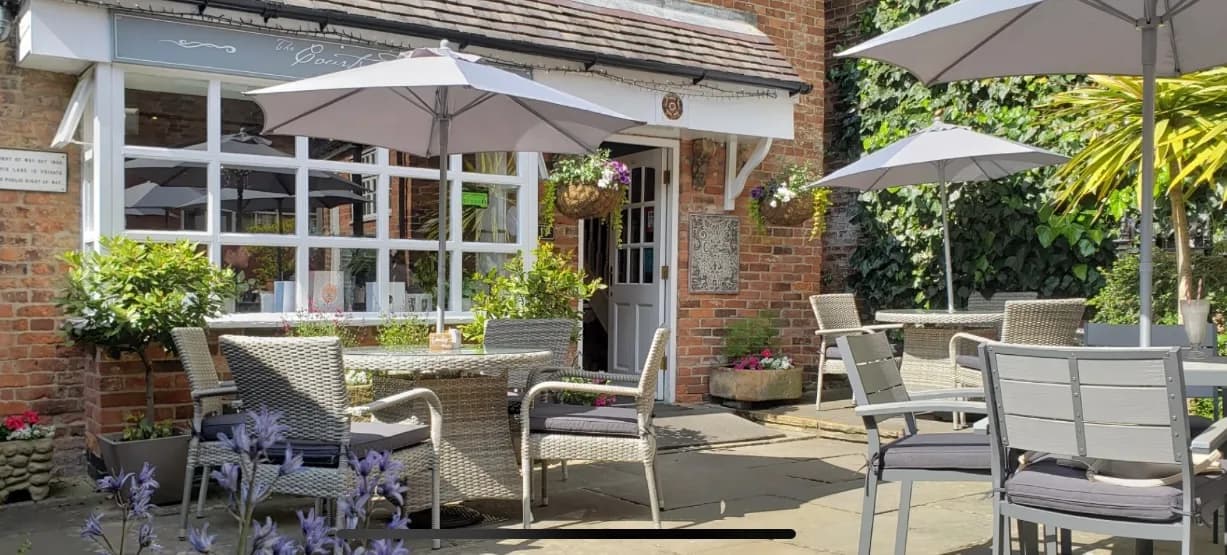 The Courtyard Cafe in Coalville, specialty coffee cafe