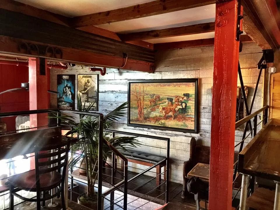 The Cow's End Cafe in Los Angeles, specialty coffee cafe