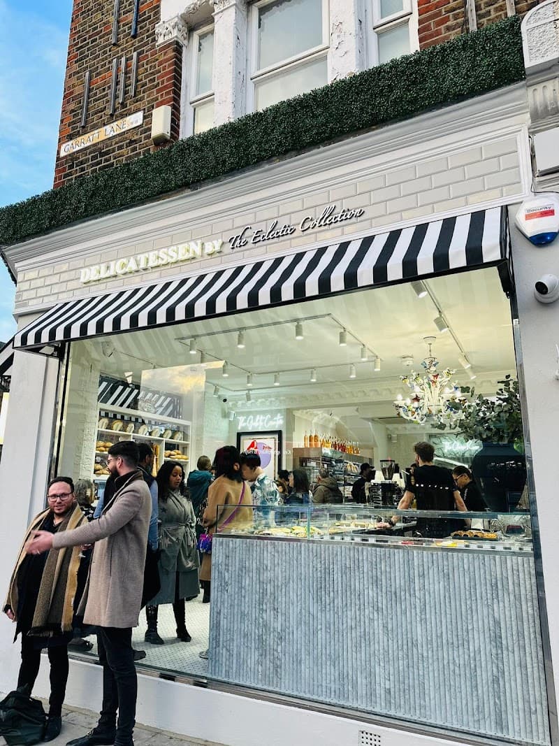 The Eclectic Collection in London, specialty coffee cafe