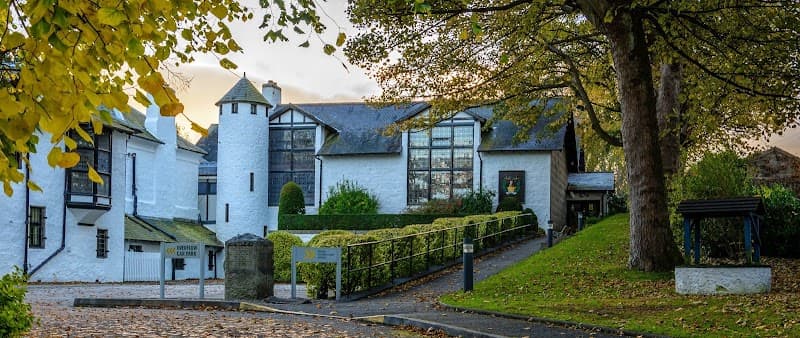 The Gordon Highlanders Museum in Aberdeen, specialty coffee cafe