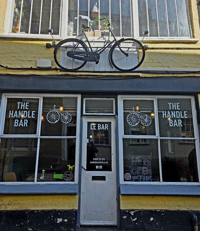 The Handlebar kitchen in Oxford, specialty coffee cafe