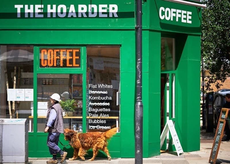 The Hoarder Coffee in London, specialty coffee cafe