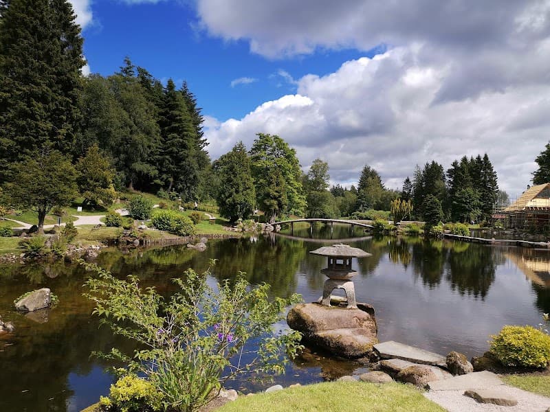 The Japanese Garden at Cowden in Clackmannan, specialty coffee cafe