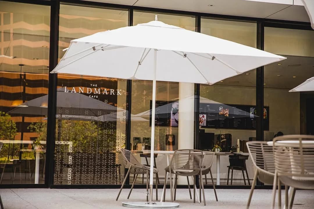 The Landmark Cafe in Los Angeles, specialty coffee cafe