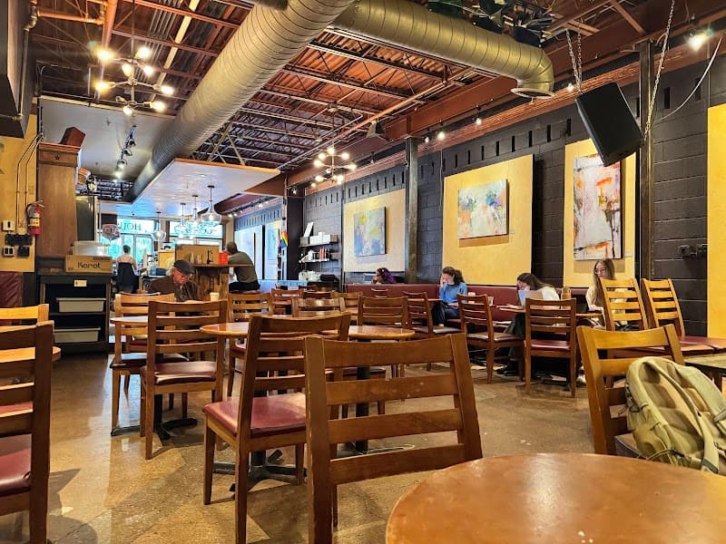 The Laughing Goat in Boulder, specialty coffee cafe