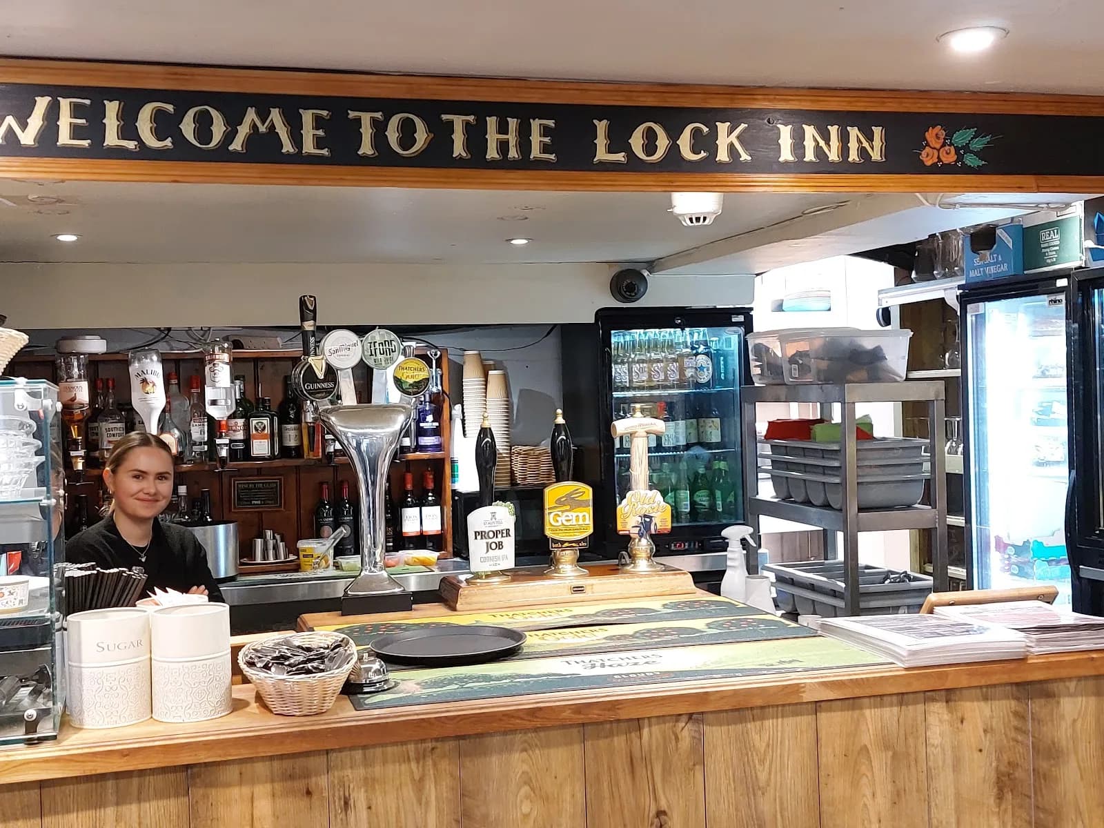 The Lock Inn Café in Bradford-on-Avon, specialty coffee cafe