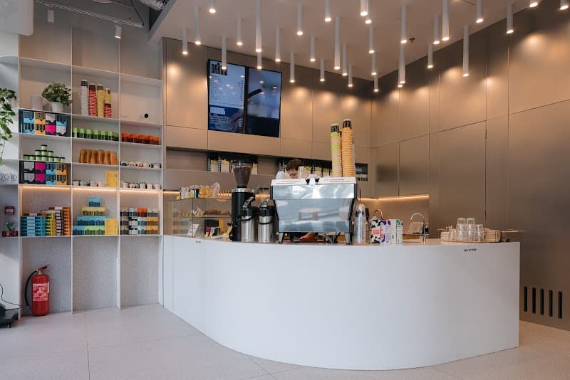The Miners Coffee Maj in Prague, specialty coffee cafe