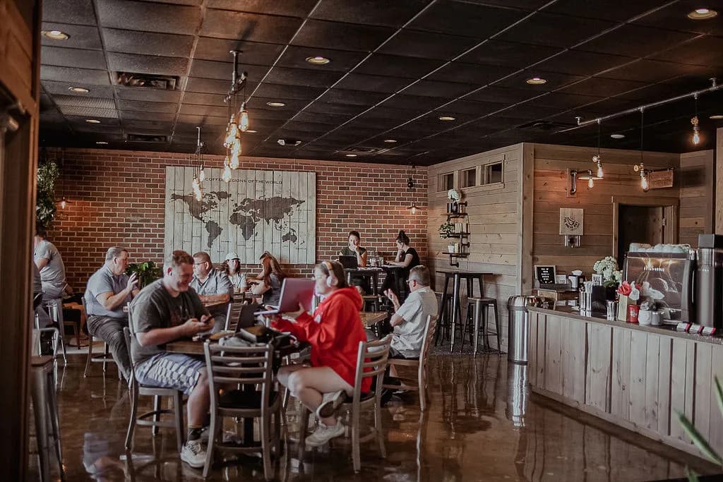 The Mocha Nut Coffee Shop in Indianapolis, specialty coffee cafe