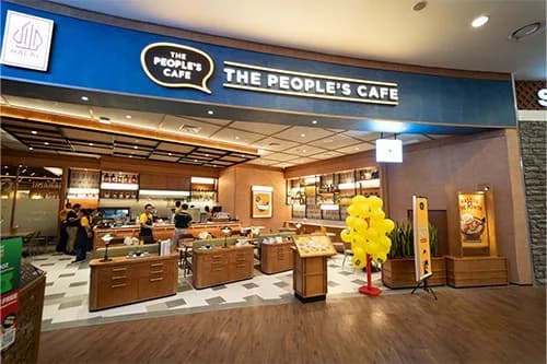 The People's Cafe Pacific Place in Jakarta, specialty coffee cafe
