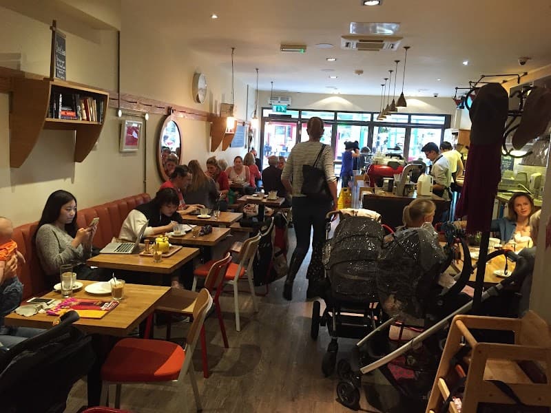 The Press Room in London, specialty coffee cafe
