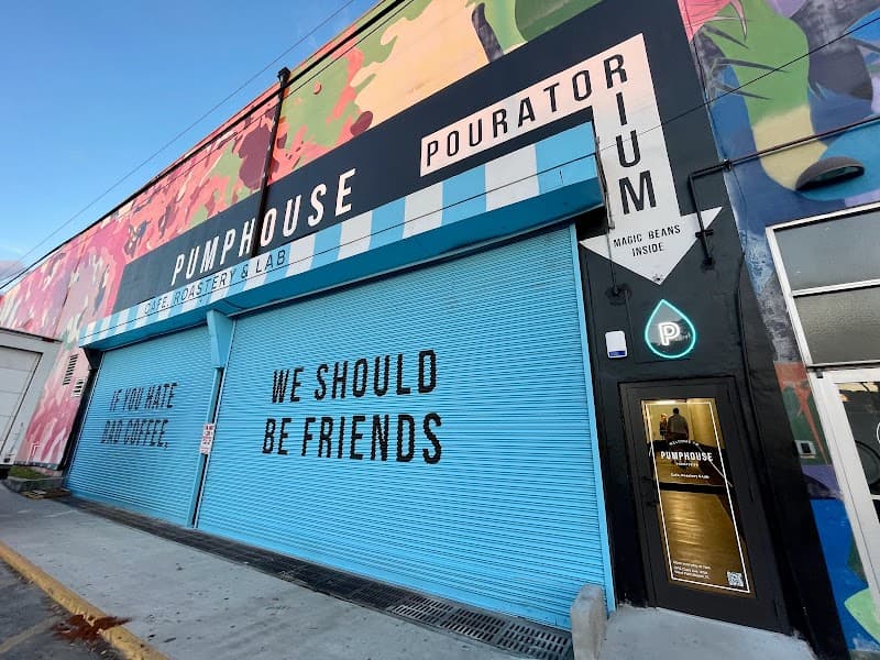 The Pumphouse Pouratorium in Miami, specialty coffee roaster