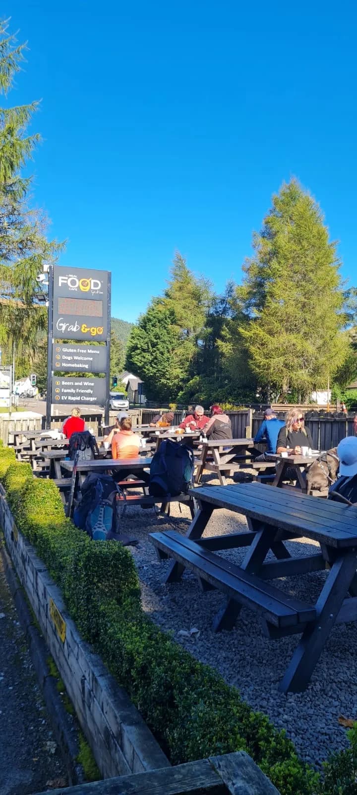The Real Food Cafe in Stirling, specialty coffee cafe