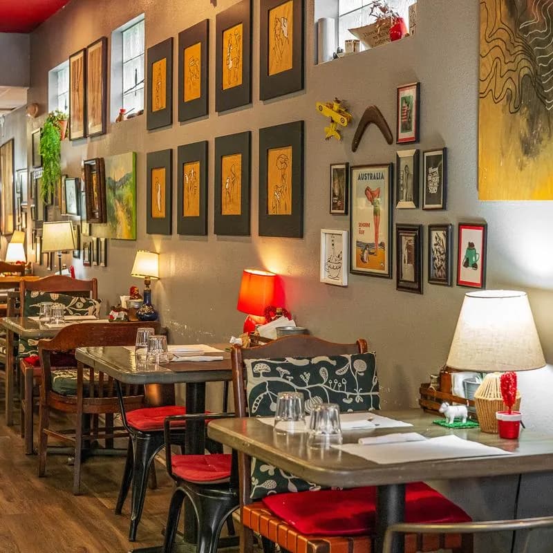 The Red Bud Cafe in Daytona Beach, specialty coffee cafe