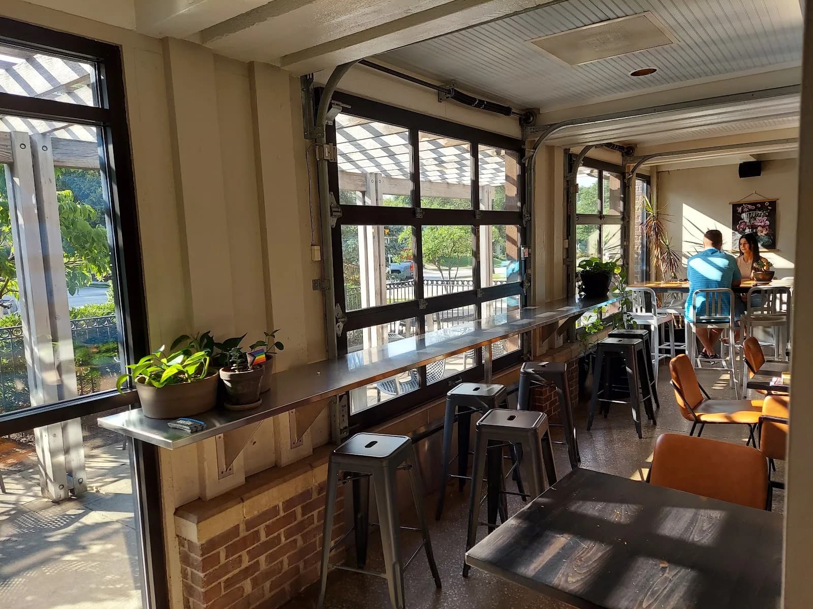 The Roasterie Brookside Café in Kansas City, specialty coffee cafe