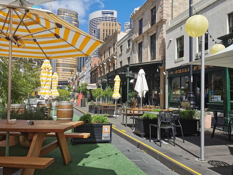 The Rocks Cafe in Sydney, specialty coffee cafe