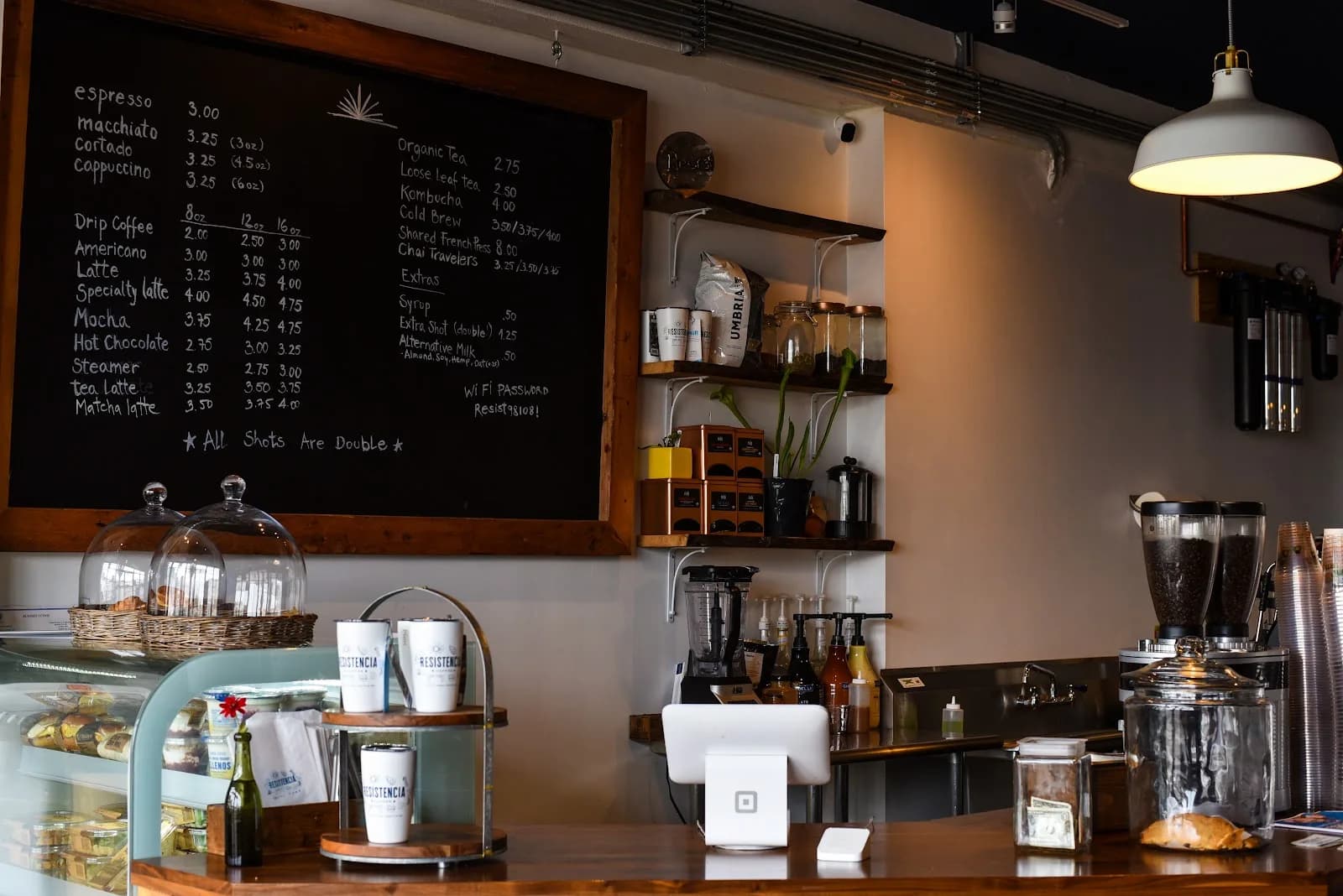 The Scene in South Park in Seattle, specialty coffee cafe