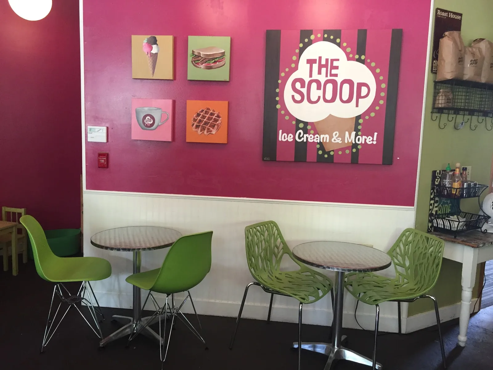 The Scoop in Spokane, specialty coffee cafe