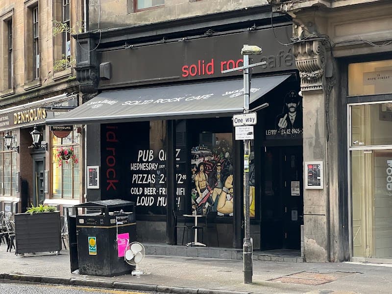 The Solid Rock Cafe in Glasgow, specialty coffee cafe