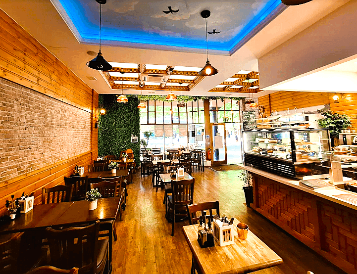 The Spires Cafe & Restaurant in Oxford, specialty coffee cafe