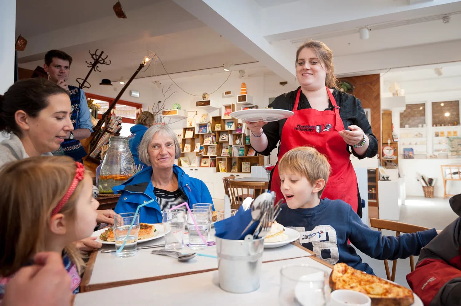 The Story Museum in Oxford, specialty coffee cafe