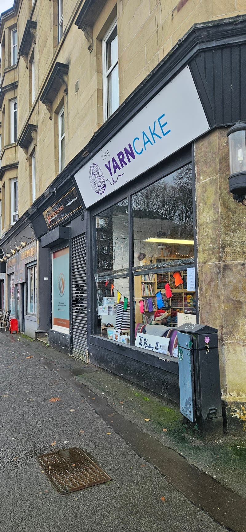 The Yarn Cake in Glasgow, specialty coffee cafe