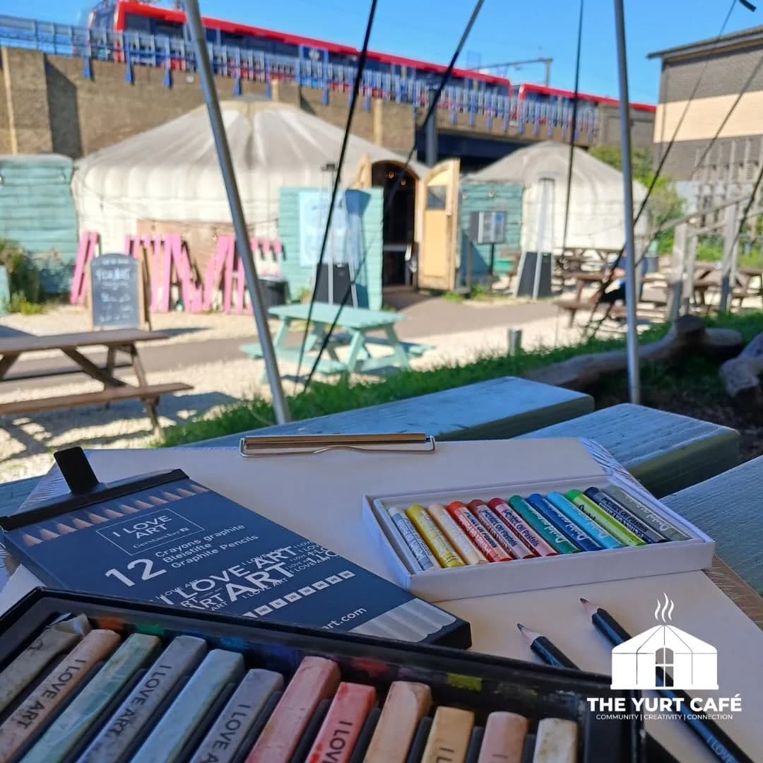 The Yurt Café in London, specialty coffee cafe