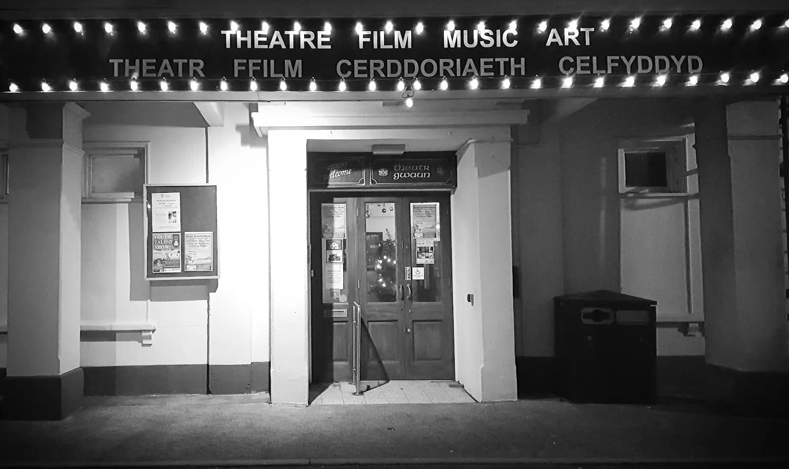 Theatr Gwaun in Fishguard, specialty coffee cafe