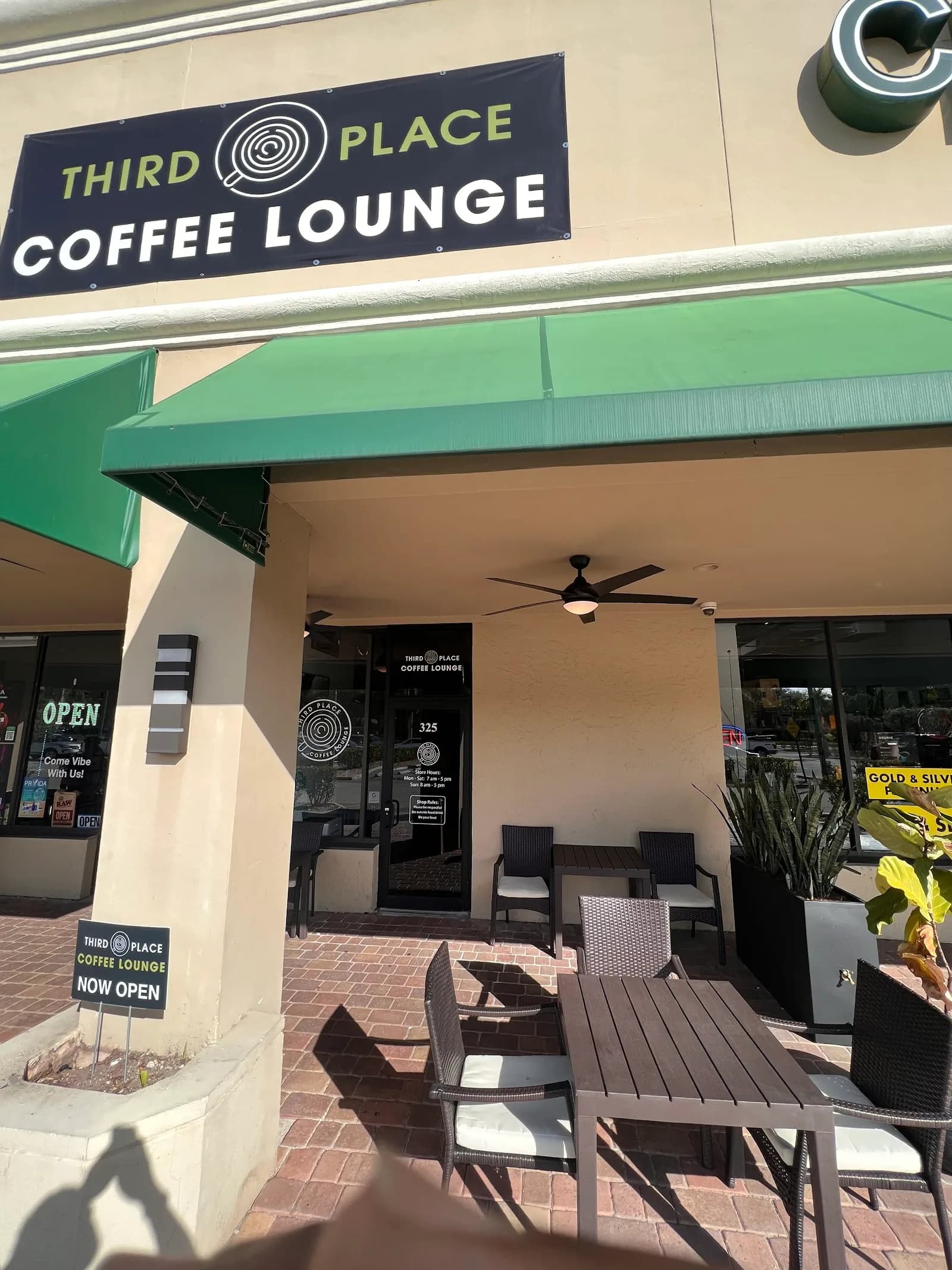 Third Place Coffee Lounge in Miami, specialty coffee cafe