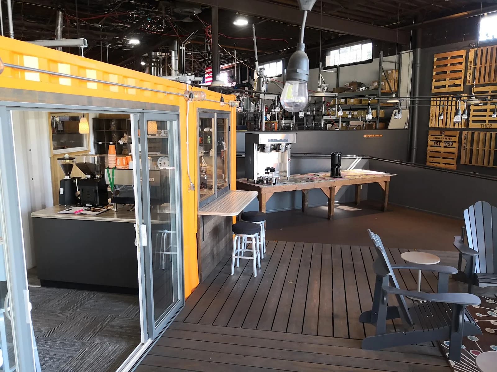 Thomas Hammer Coffee Roasters in Pullman, specialty coffee roaster