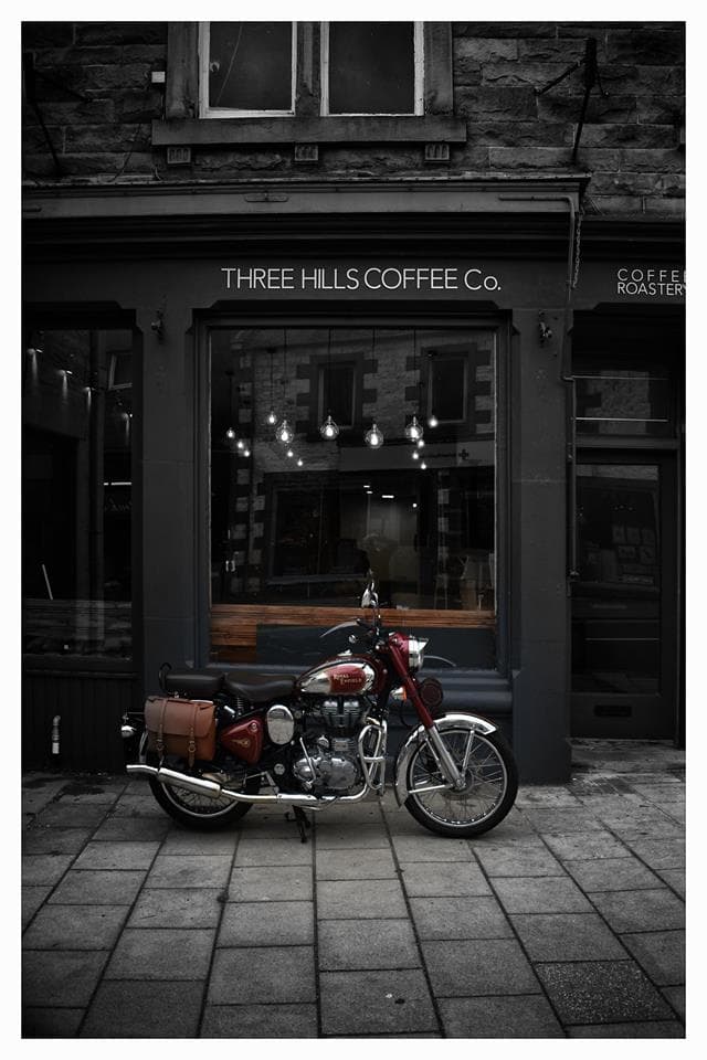 Three Hills Coffee in Newtown St Boswells, specialty coffee roaster
