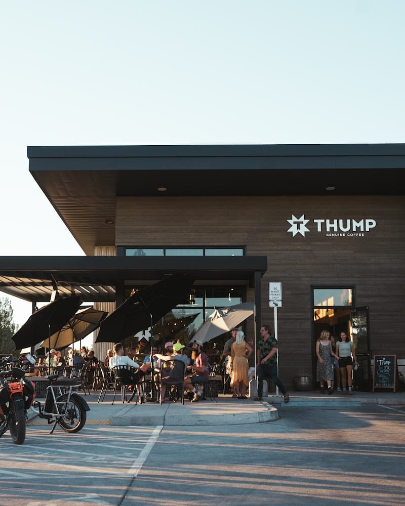Thump Roastery & Bakery in Bend, specialty coffee roaster