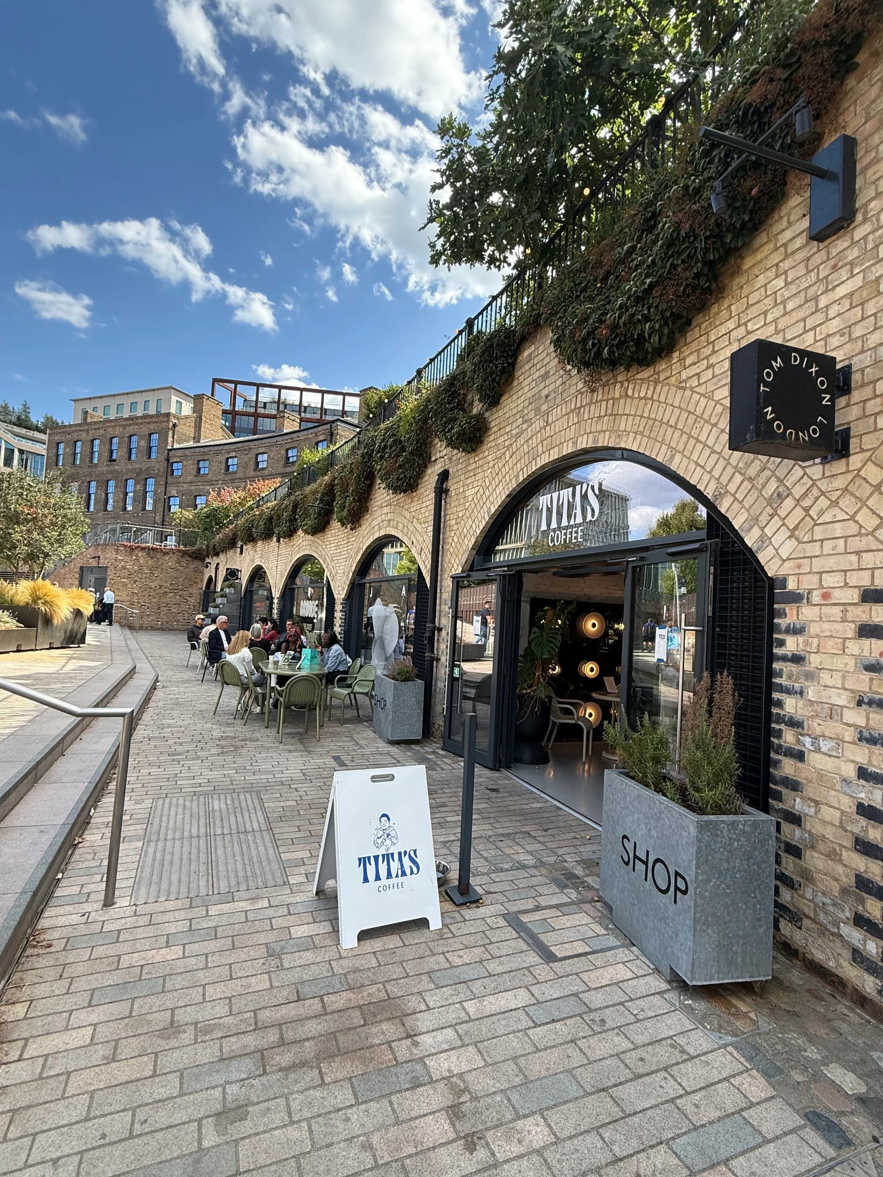 tita's coffee, coal drops yard, london