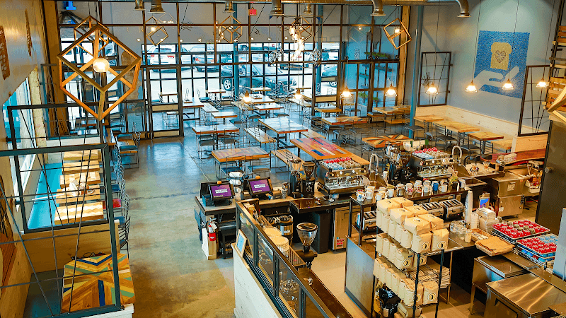Toasted Coffee + Kitchen in Dallas, specialty coffee cafe