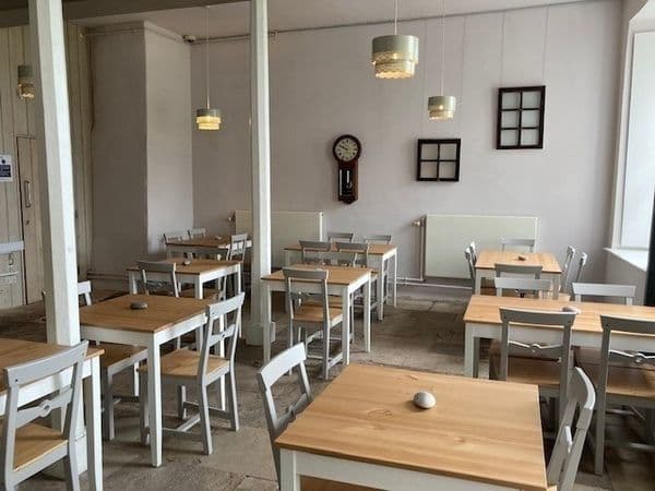 Torre Abbey in Borough of Torbay, specialty coffee cafe