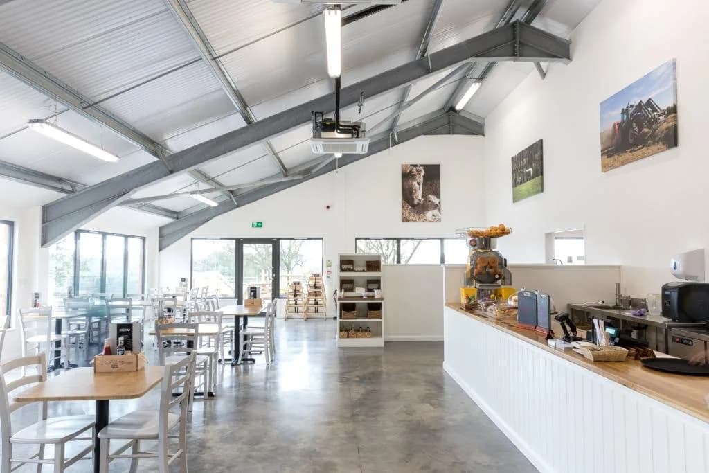 Tottingworth Farm Shop and Cafe in Heathfield, specialty coffee cafe