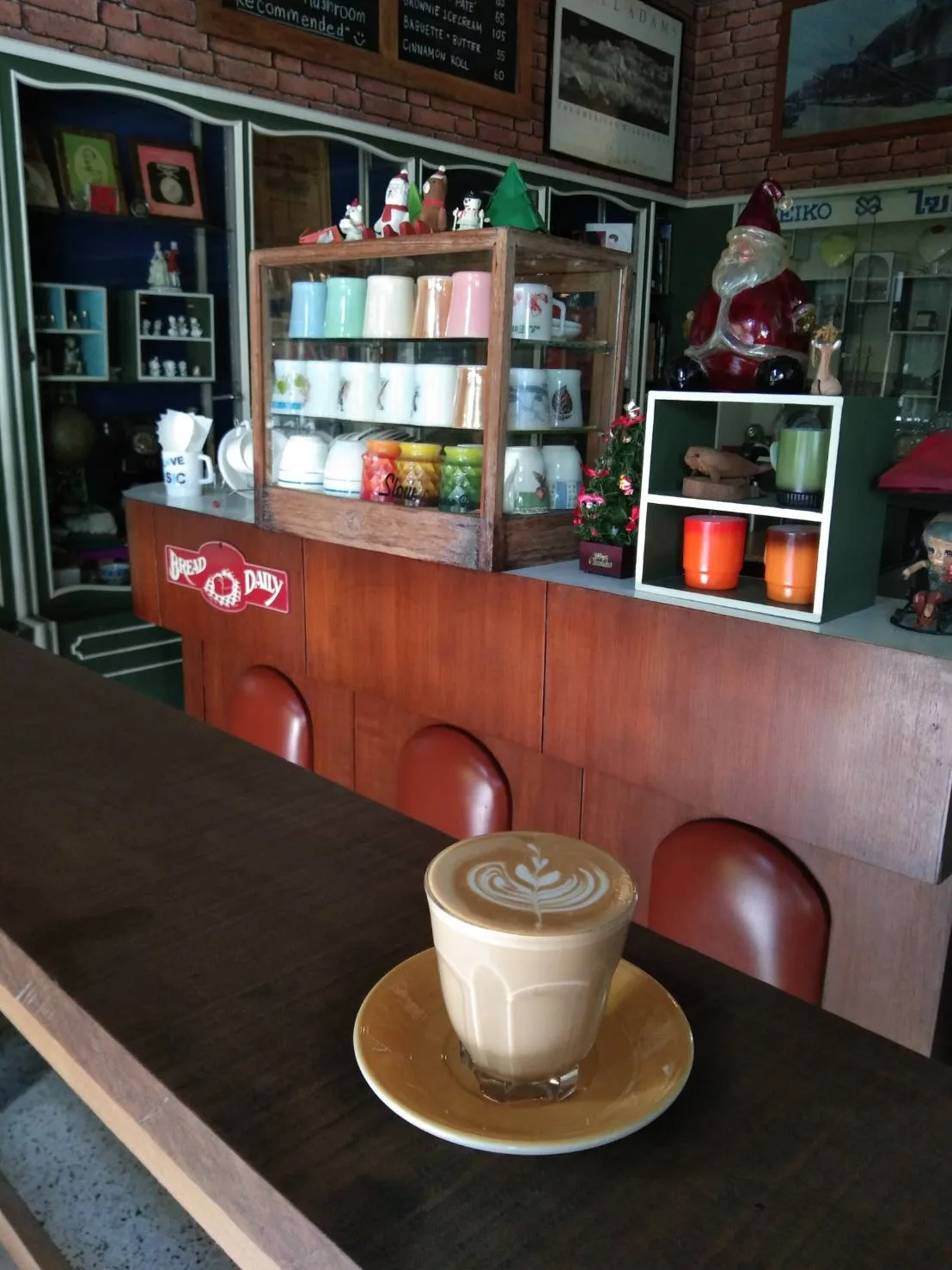 Traditional Old Coffee Shop in Bangkok, specialty coffee cafe