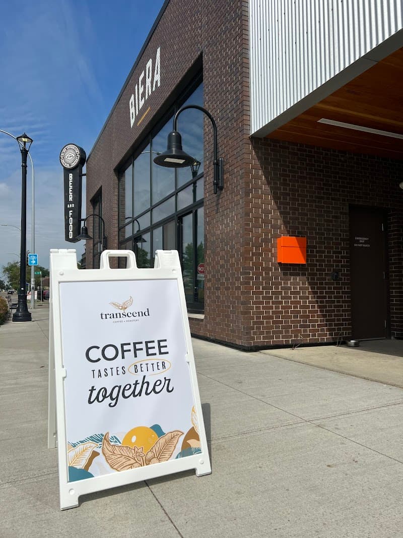 Transcend Coffee and Roastery in Edmonton, specialty coffee roaster