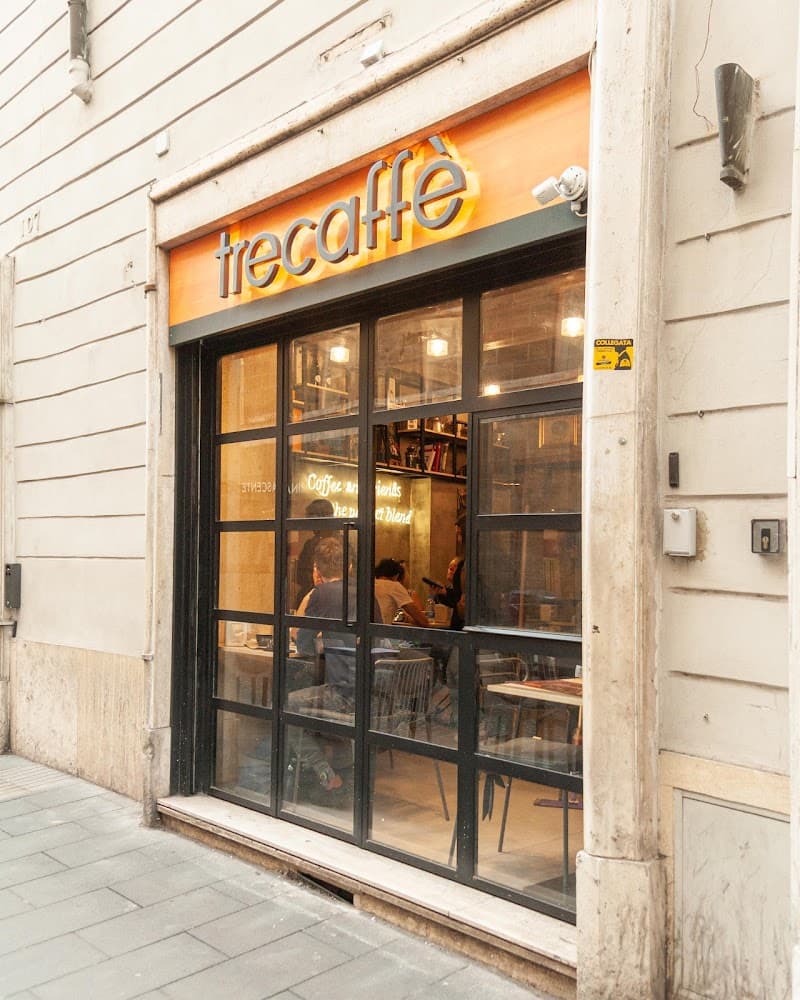 Trecaffè - Via dei due Macelli in Rome, specialty coffee cafe